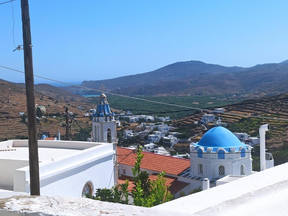 70M2 Neoclassic Villa, Excellent Location Great View Last House Of Village Kalloni  Экстерьер фото