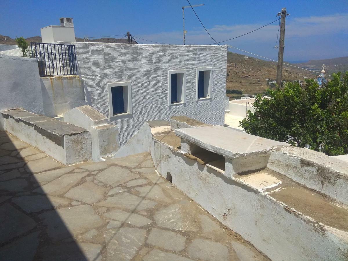 70M2 Neoclassic Villa, Excellent Location Great View Last House Of Village Kalloni  Экстерьер фото
